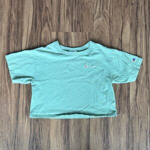 Champion Womens Mint Green Short Sleeve Tee
